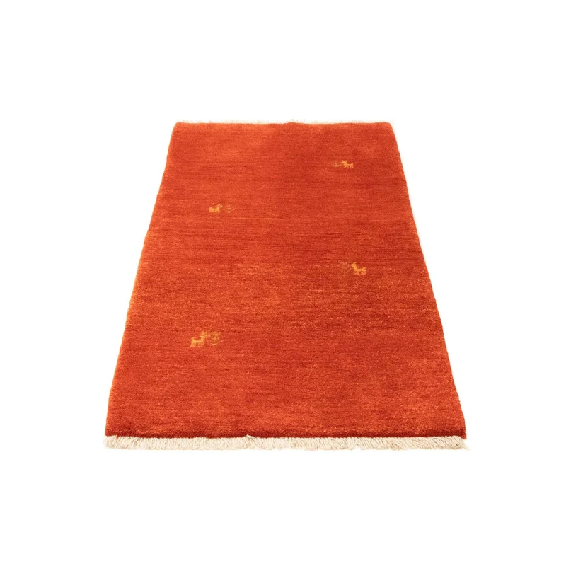 Gabbeh Teppich - Perser 73 x 139 cm - rot