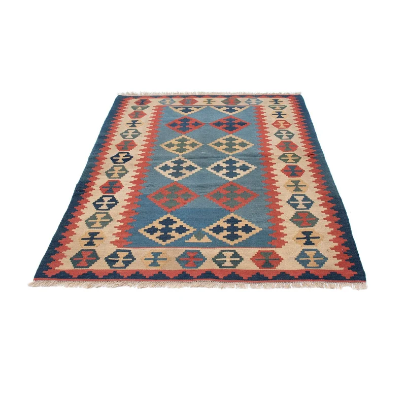 Kelim Teppich - Oriental 118 x 171 cm - blau