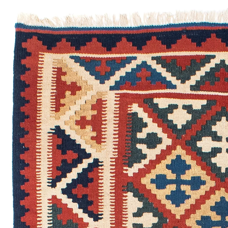 Kelim Teppich - Oriental 112 x 160 cm - rot