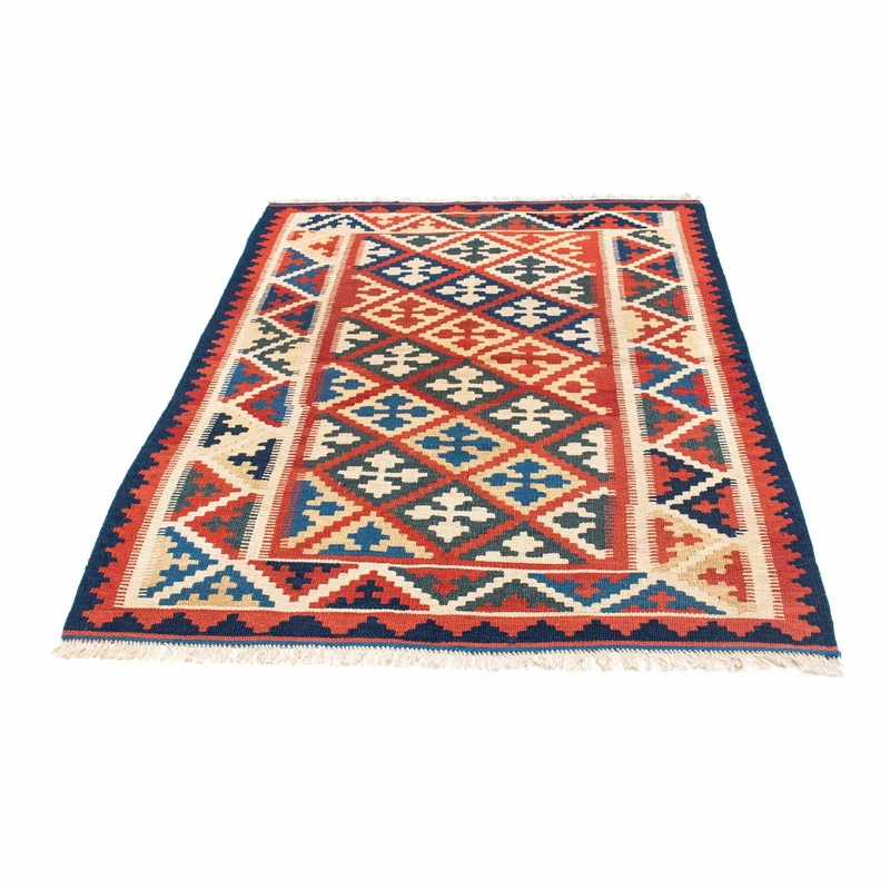 Kelim Teppich - Oriental 112 x 160 cm - rot