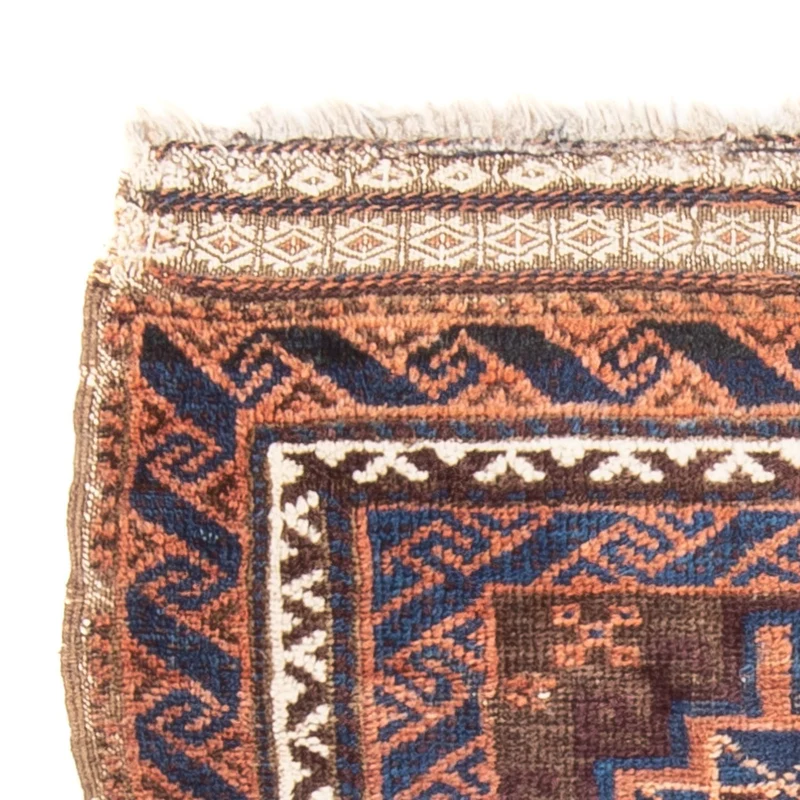 Belutsch Teppich - 58 x 103 cm - braun