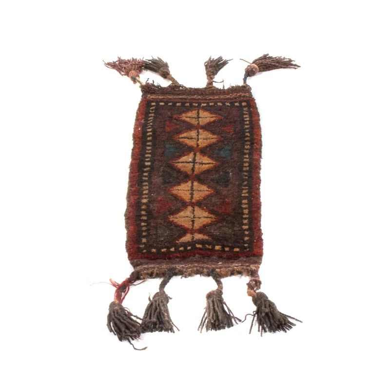Belutsch Teppich - 24 x 68 cm - braun