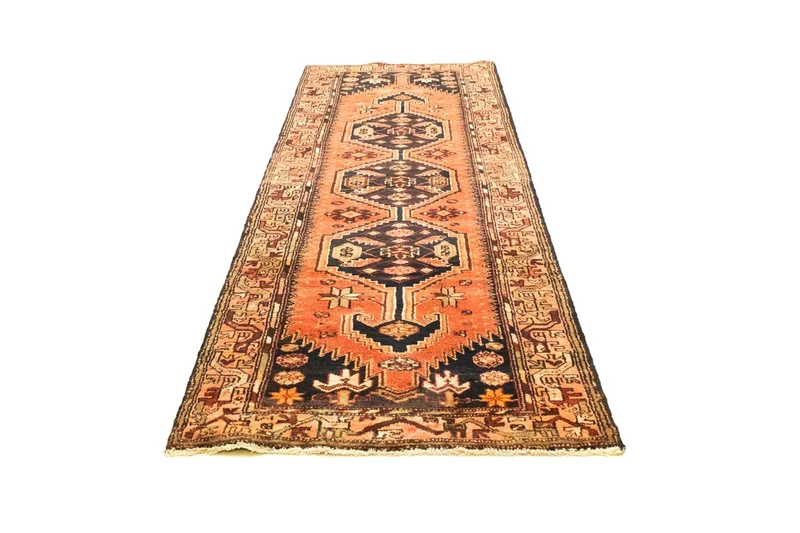 Perserteppich - Nomadic 100 x 307 cm - blau