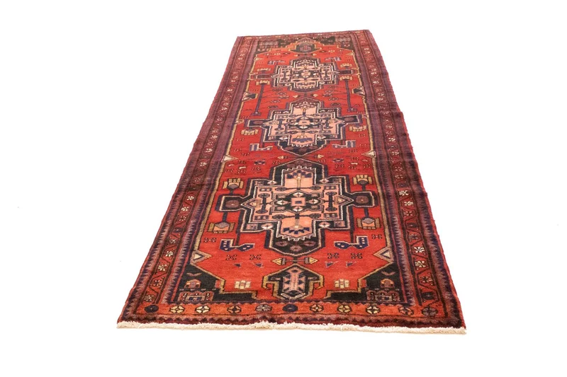 Perserteppich - Nomadic 105 x 326 cm - rot