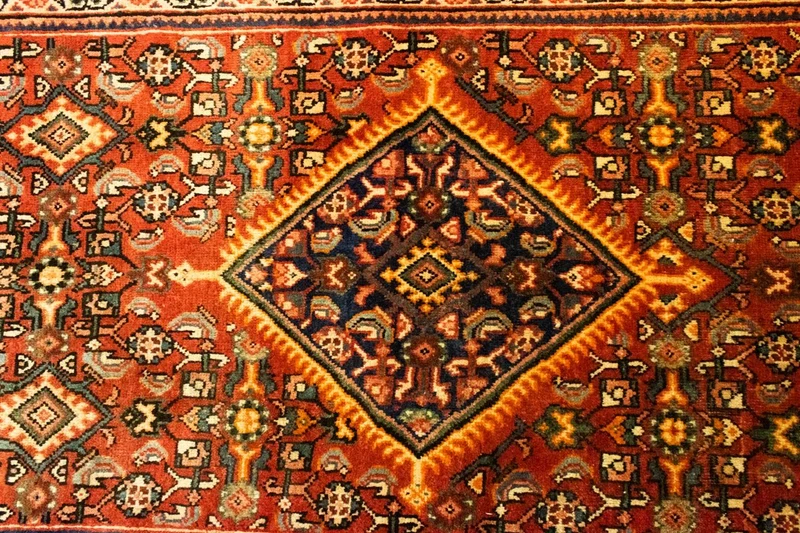 Perserteppich - Nomadic 100 x 322 cm - gold