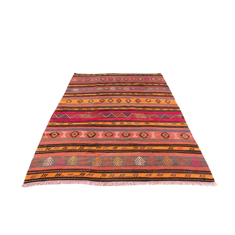 Kelim Teppich - Old 150 x 215 cm - mehrfarbig