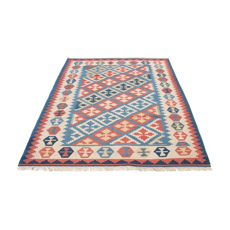 Kelim Teppich - Oriental 118 x 180 cm - blau