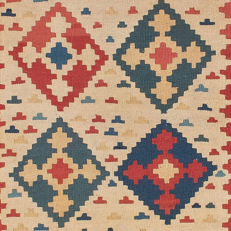 Kelim Teppich - Oriental 124 x 170 cm - mehrfarbig