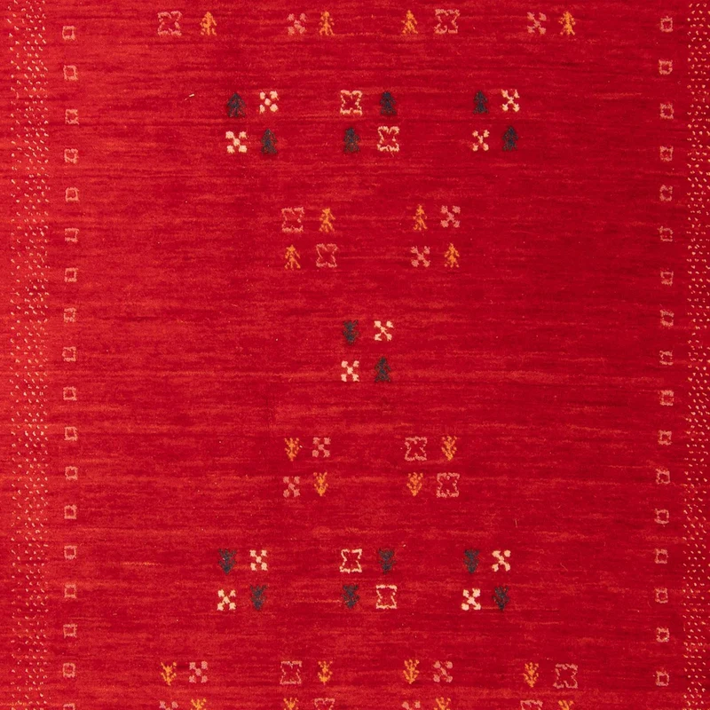 Gabbeh Teppich - Loribaft Softy 137 x 200 cm - mehrfarbig