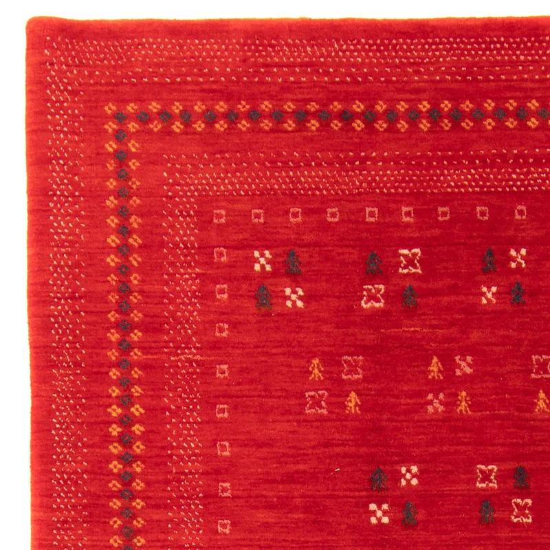 Gabbeh Teppich - Loribaft Softy 137 x 200 cm - mehrfarbig