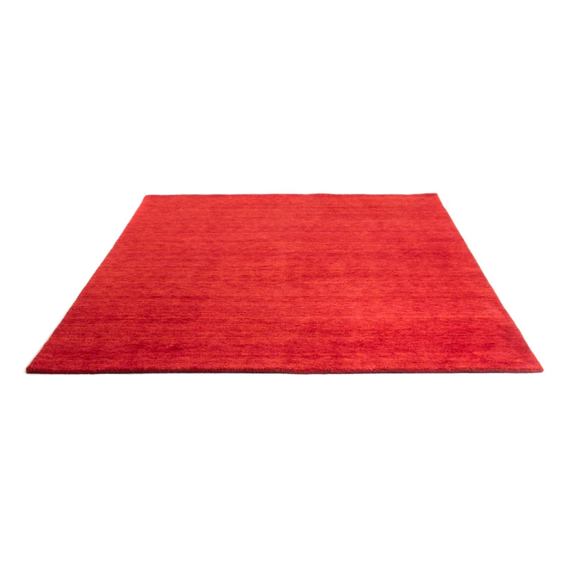 Gabbeh Teppich - Softy quadratisch - 200 x 200 cm - rot