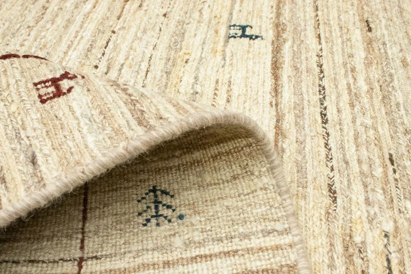 Gabbeh Teppich - Perser 121 x 174 cm - beige