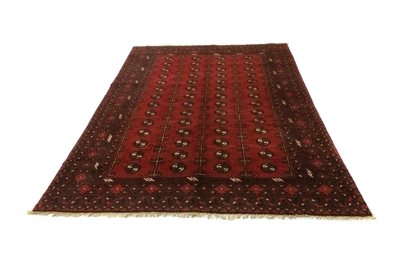 Afghan Teppich - Filpa 163 x 242 cm - rot