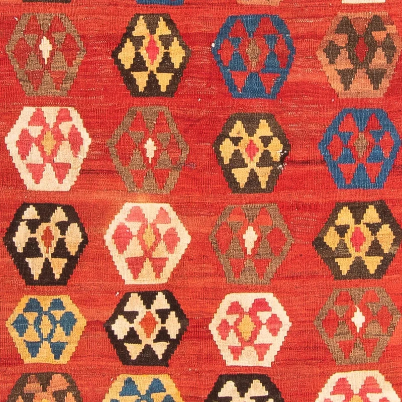 Kelim Teppich - Old 150 x 230 cm - mehrfarbig