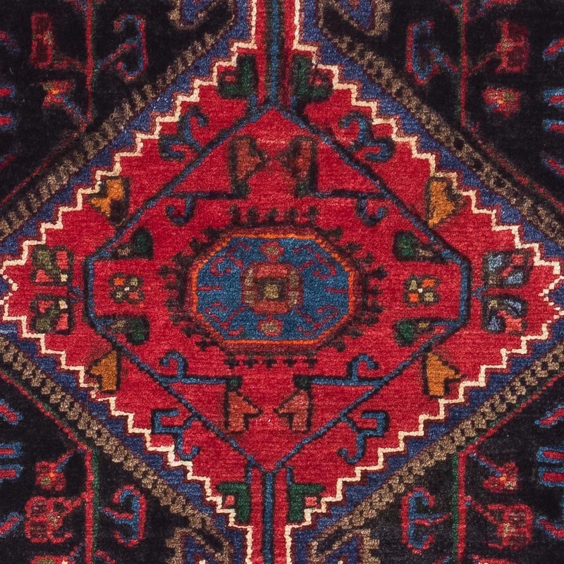 Perserteppich - Nomadic 88 x 120 cm - rot