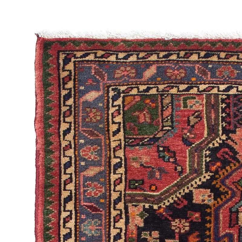 Perserteppich - Nomadic 82 x 122 cm - hellrot