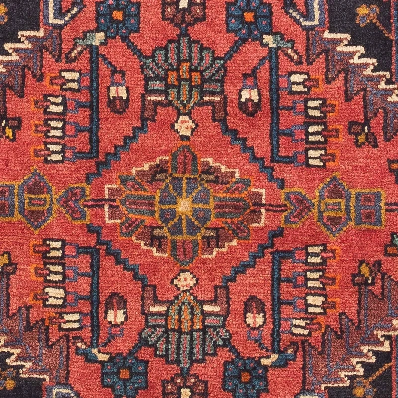 Perserteppich - Nomadic 88 x 120 cm - hellrot