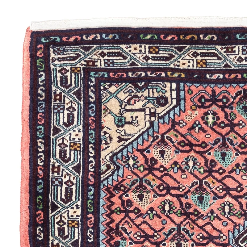 Perserteppich - Nomadic 85 x 118 cm - hellrot
