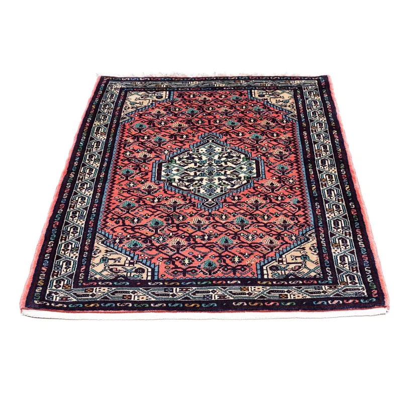 Perserteppich - Nomadic 85 x 118 cm - hellrot