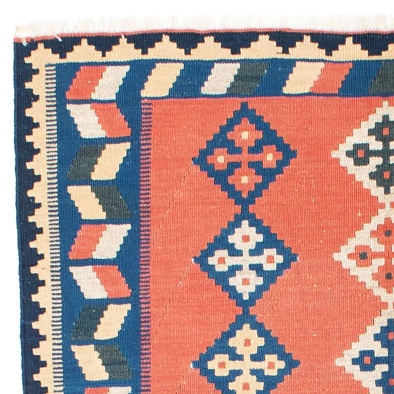 Kelim Teppich - Oriental 135 x 193 cm - orange