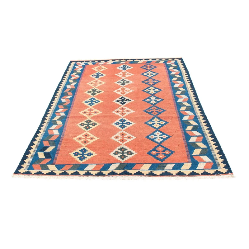 Kelim Teppich - Oriental 135 x 193 cm - orange