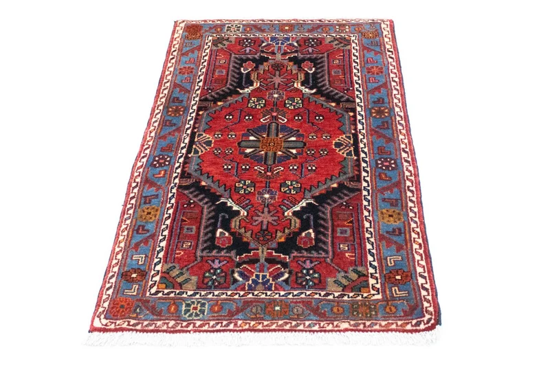Perserteppich - Nomadic 75 x 125 cm - rot