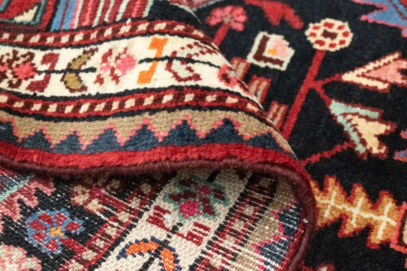 Perserteppich - Nomadic 75 x 125 cm - blau