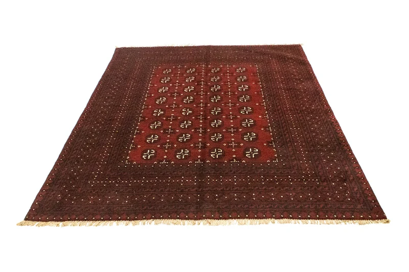 Afghan Teppich - Filpa 149 x 193 cm - rot