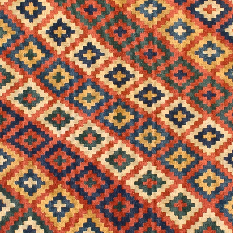 Kelim Teppich - Oriental 153 x 202 cm - mehrfarbig