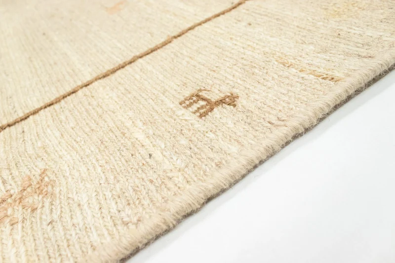 Gabbeh Teppich - Perser 110 x 171 cm - beige