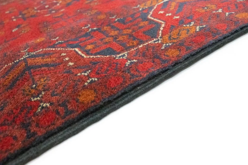 Afghan Teppich - Kunduz 80 x 294 cm - rot