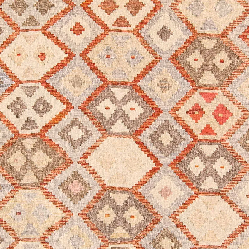 Kelim Teppich - Splash 198 x 285 cm - beige