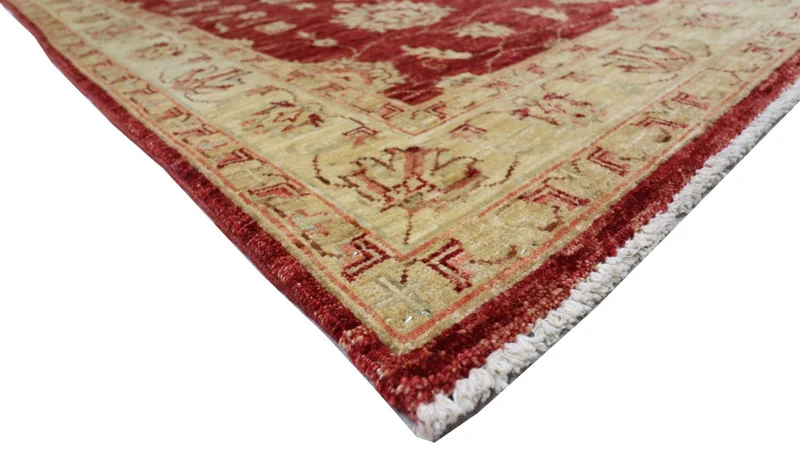 Ziegler Teppich 85 x 150 cm - rot