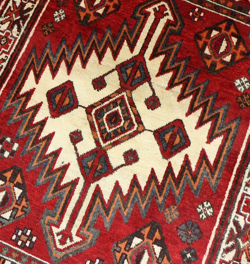 Perserteppich - Nomadic 135 x 245 cm - rot