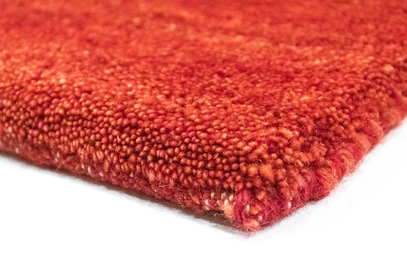 Gabbeh Teppich - Perser 101 x 148 cm - rot