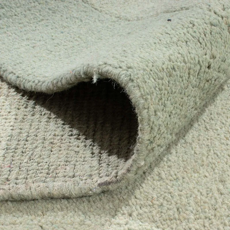 Nepal Teppich - 170 x 240 cm - olivgrün