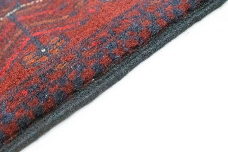 Afghan Teppich - Kunduz 77 x 289 cm - rot