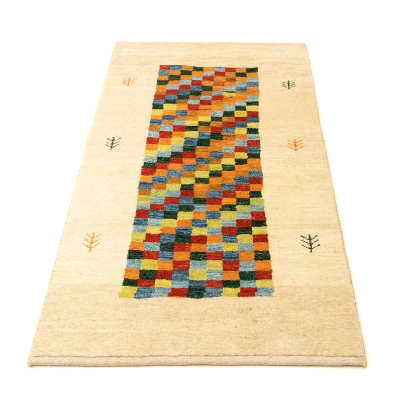 Gabbeh Teppich - Perser 68 x 140 cm - mehrfarbig