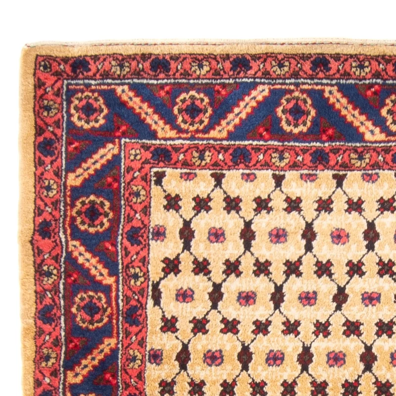 Perserteppich - Nomadic quadratisch - 131 x 147 cm - beige