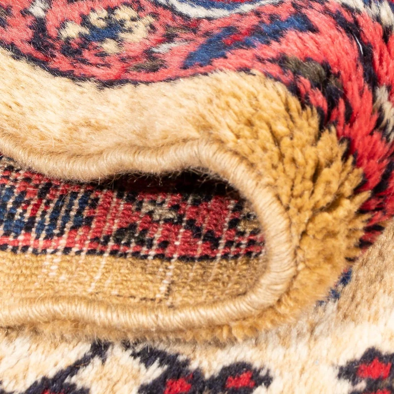 Perserteppich - Nomadic quadratisch - 131 x 147 cm - beige