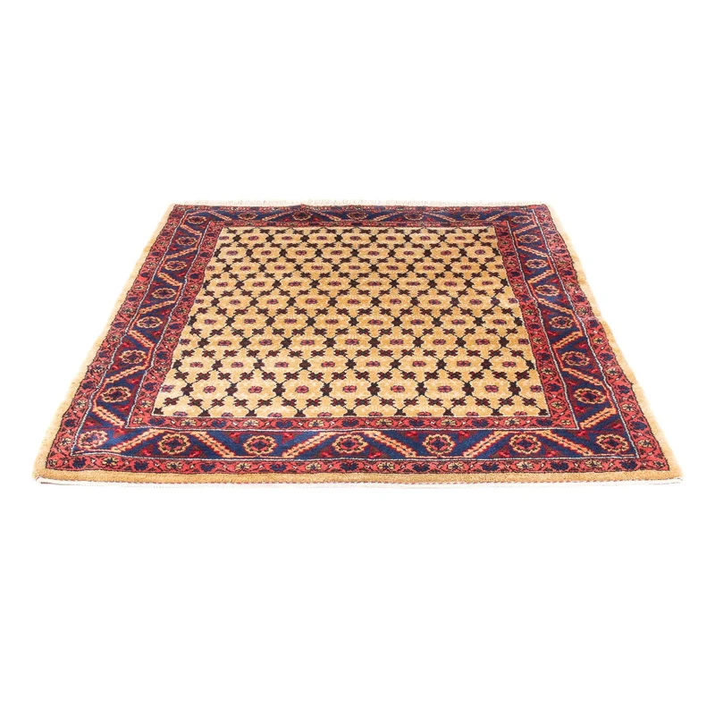 Perserteppich - Nomadic quadratisch - 131 x 147 cm - beige