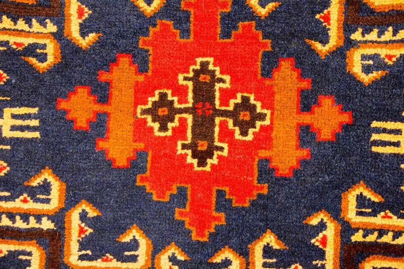 Belutsch Teppich 85 x 142 cm - mehrfarbig