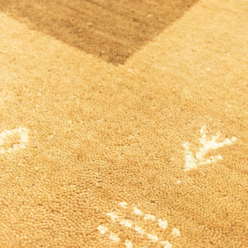 Gabbeh Teppich - Softy 164 x 229 cm - dunkelbeige