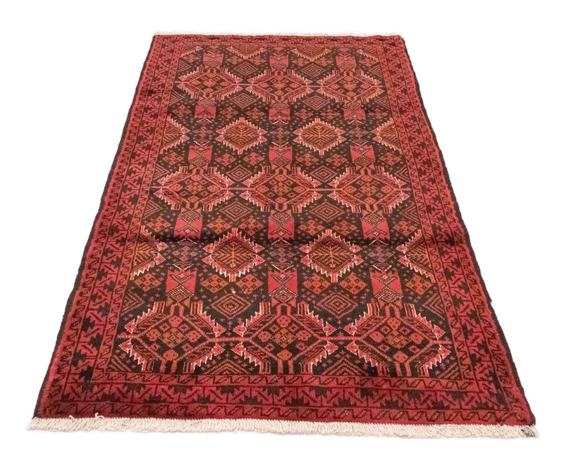 Belutsch Teppich 110 x 195 cm - rot