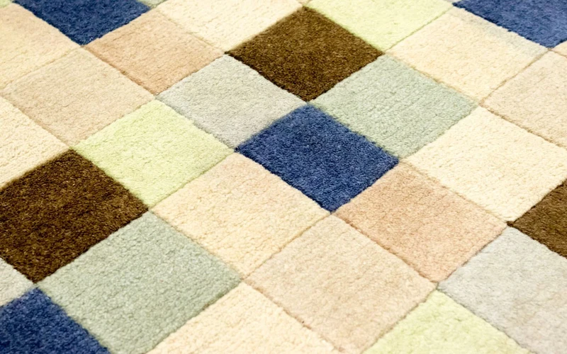 Nepal Teppich 156 x 227 cm - bunt