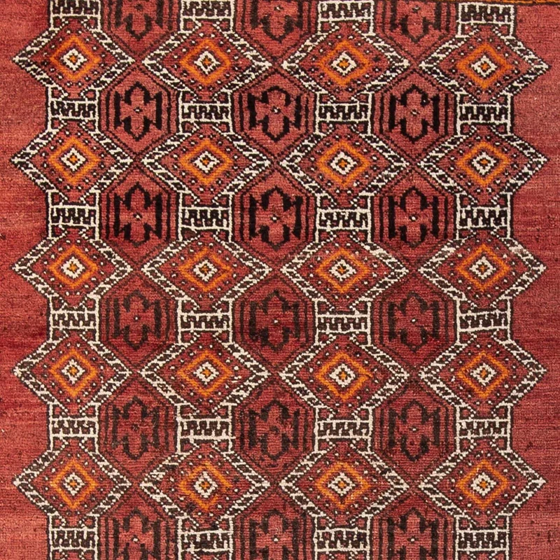 Belutsch Teppich 128 x 218 cm - rot