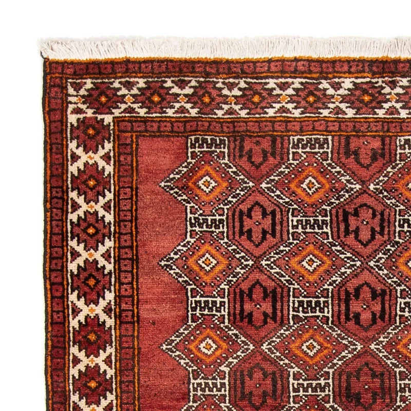 Belutsch Teppich 128 x 218 cm - rot