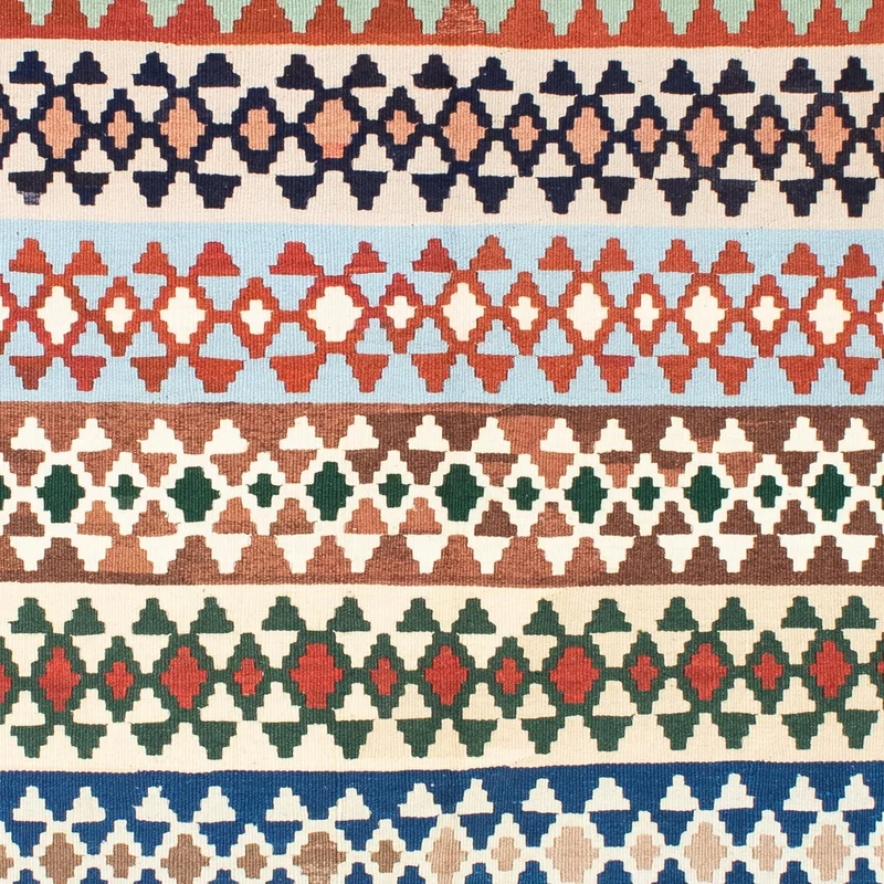 Kelim Teppich - Oriental 150 x 203 cm - beige