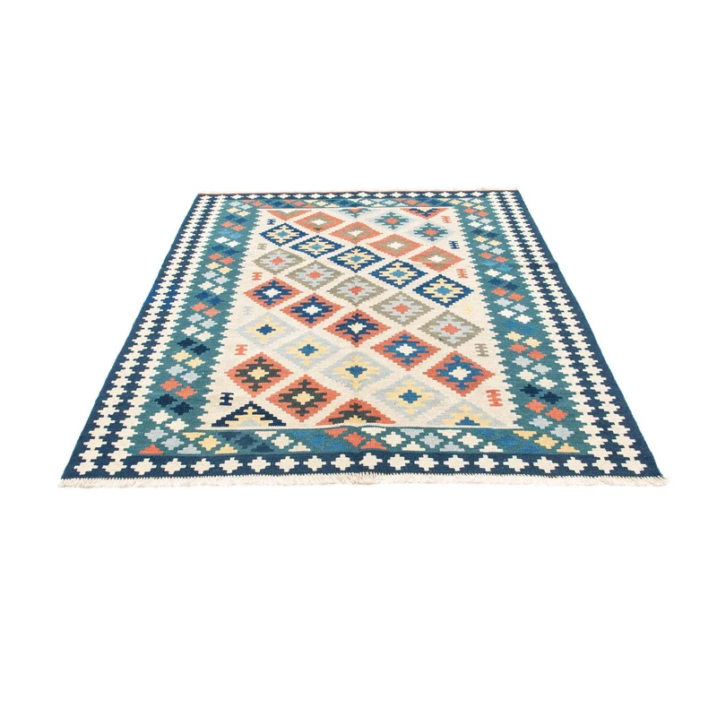 Kelim Teppich - Oriental 155 x 196 cm - beige