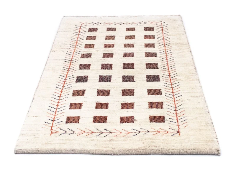 Gabbeh Teppich - Perser 84 x 135 cm - beige